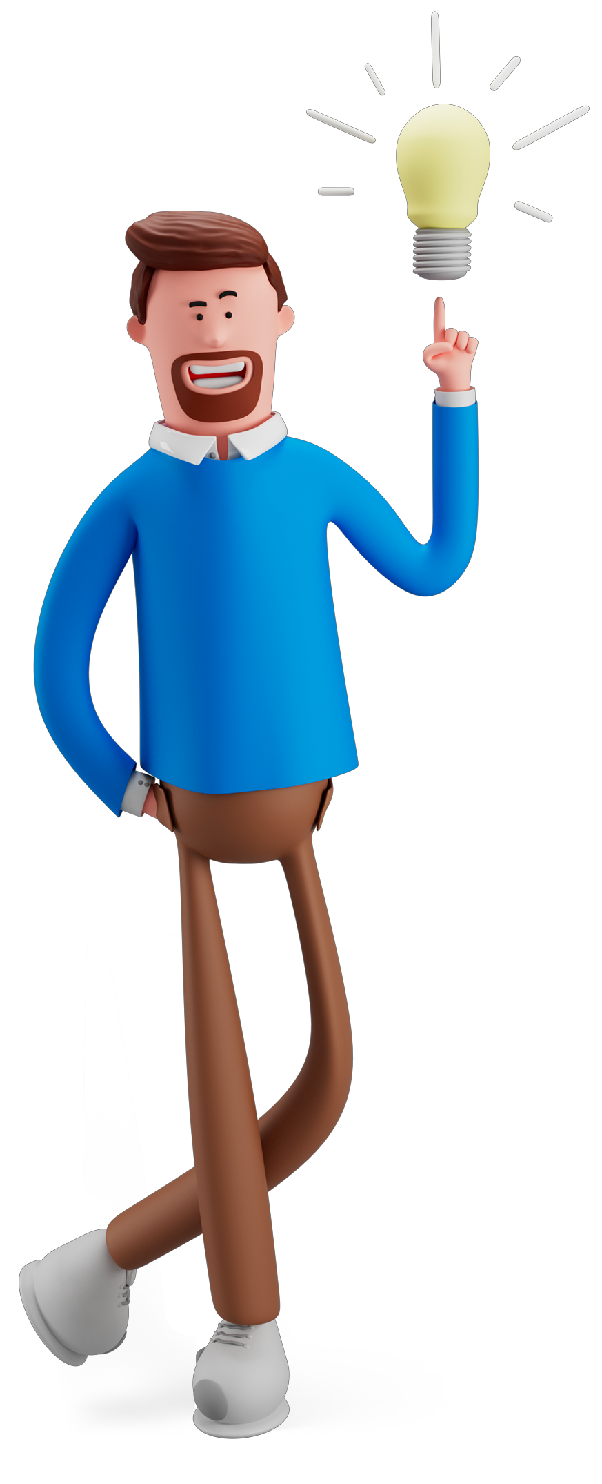 Man with an idea